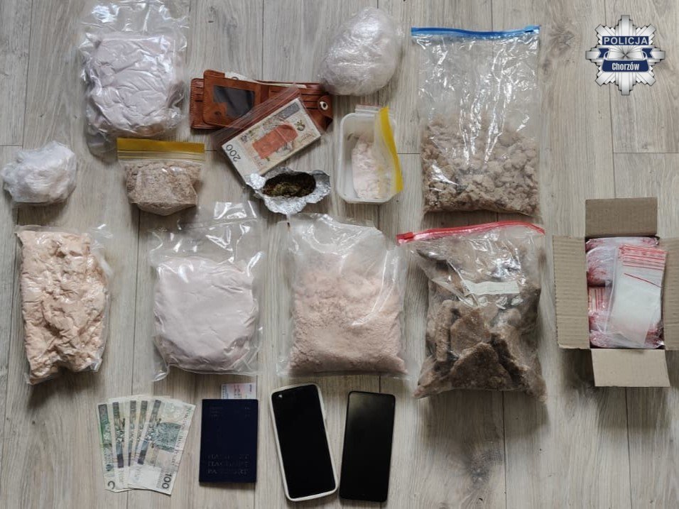 Chorzowscy kryminalni przejęli ponad 7 kilogramów narkotyków