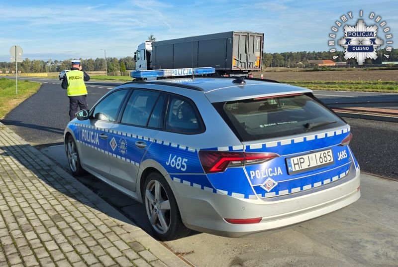 „STOP PRĘDKOŚĆ” – działania policji w powiecie oleskim