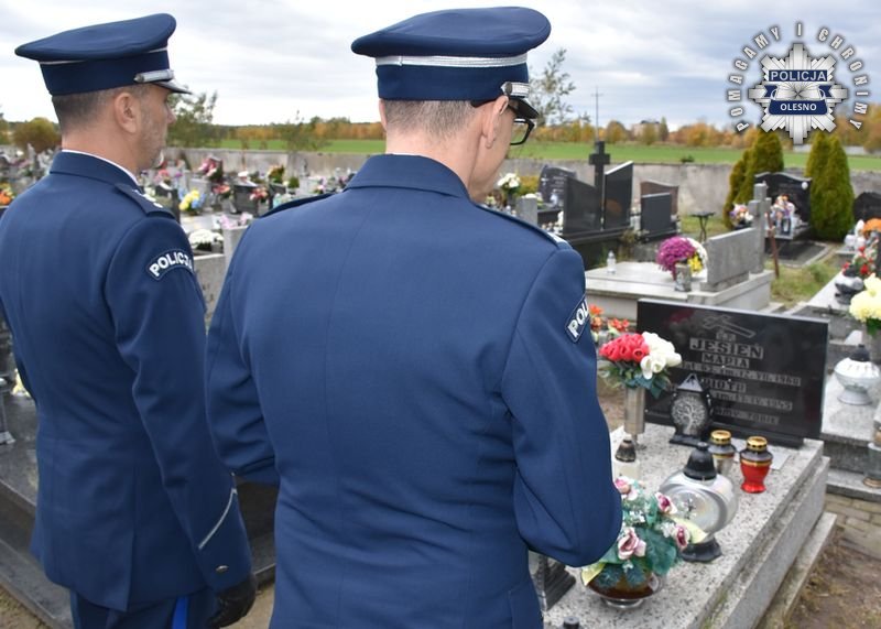 Uczcili pamięć patrona opolskiej policji