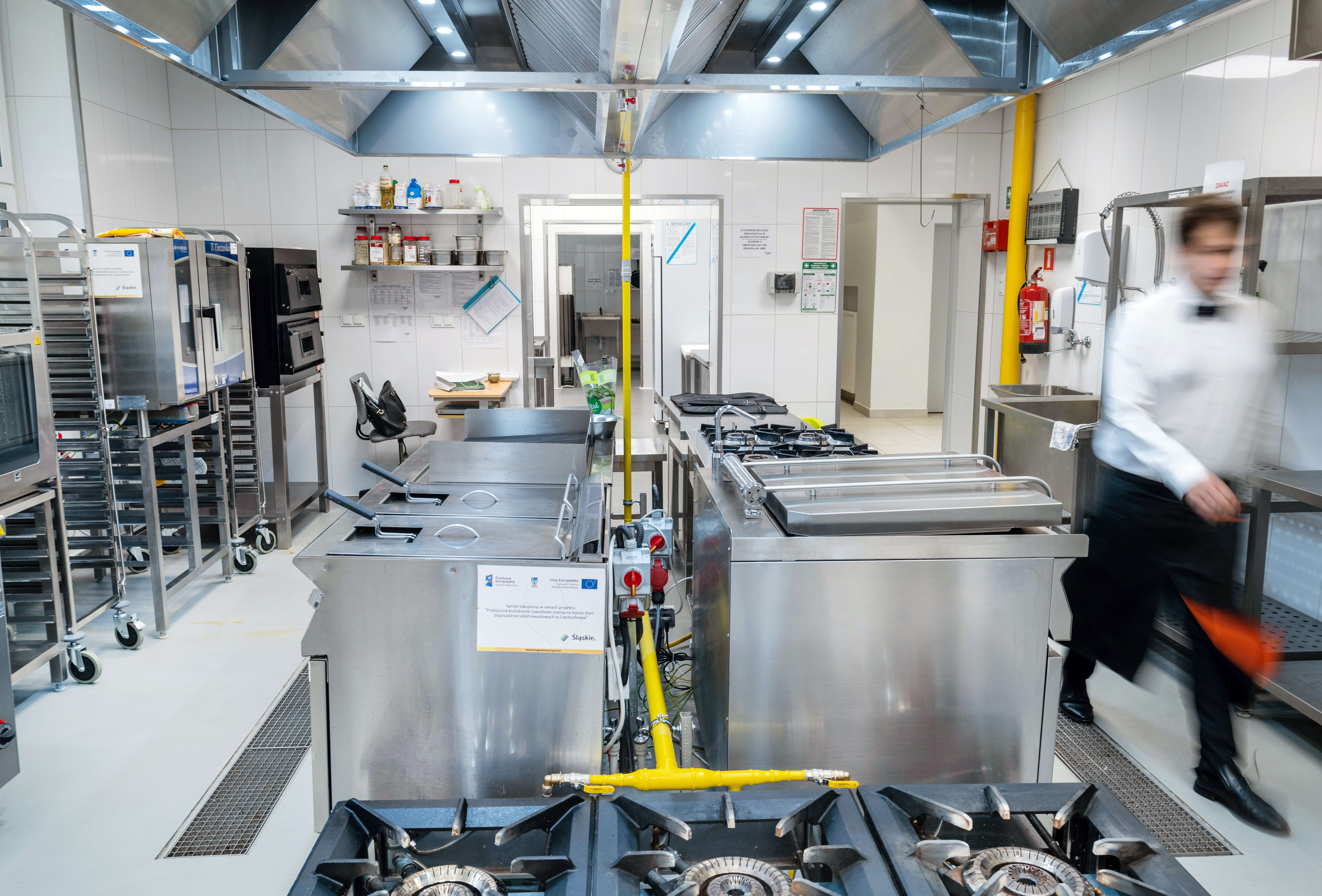 Nowa pracownia w „Gastronomiku” otwarta po remoncie