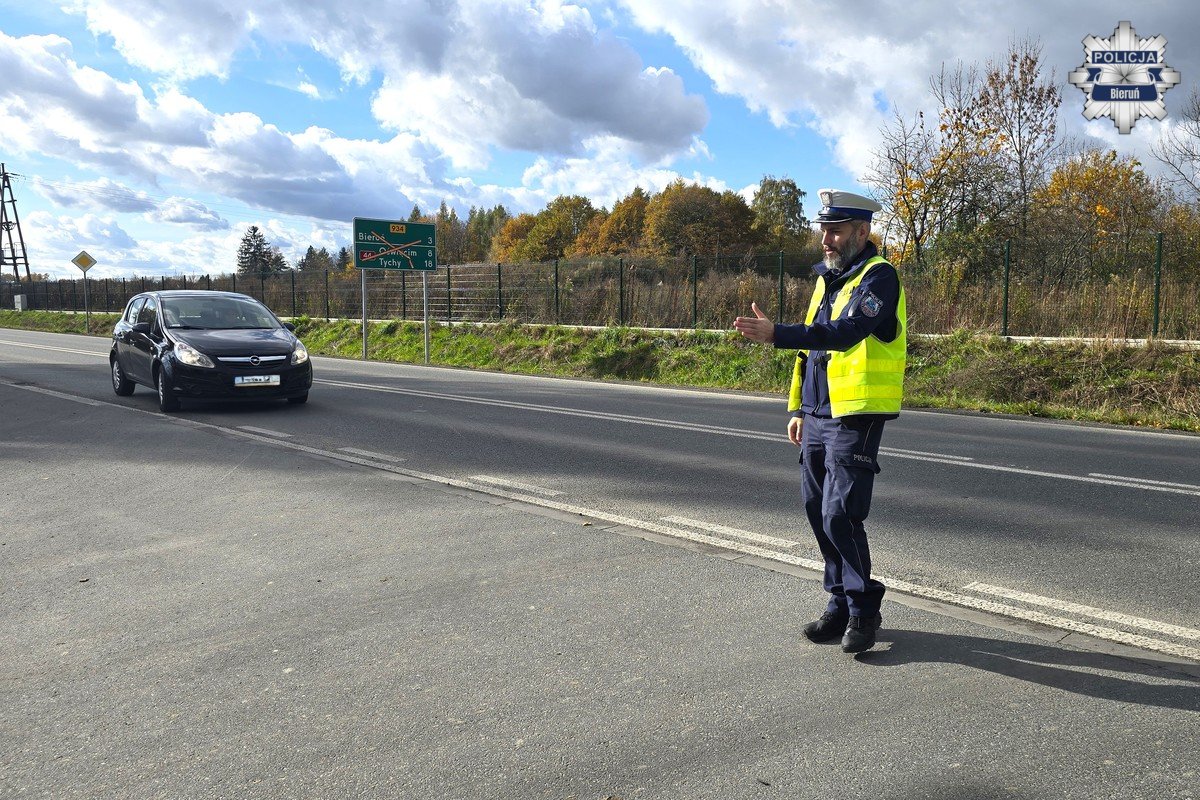 Kampania społeczna w Bieruniu: Bezpieczeństwo na drogach priorytetem