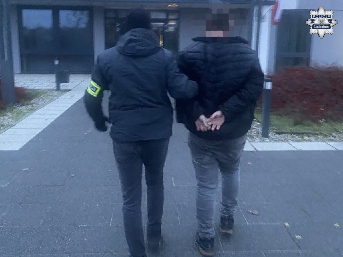 30-latek poszukiwany listem gończym zatrzymany w Gdańsku