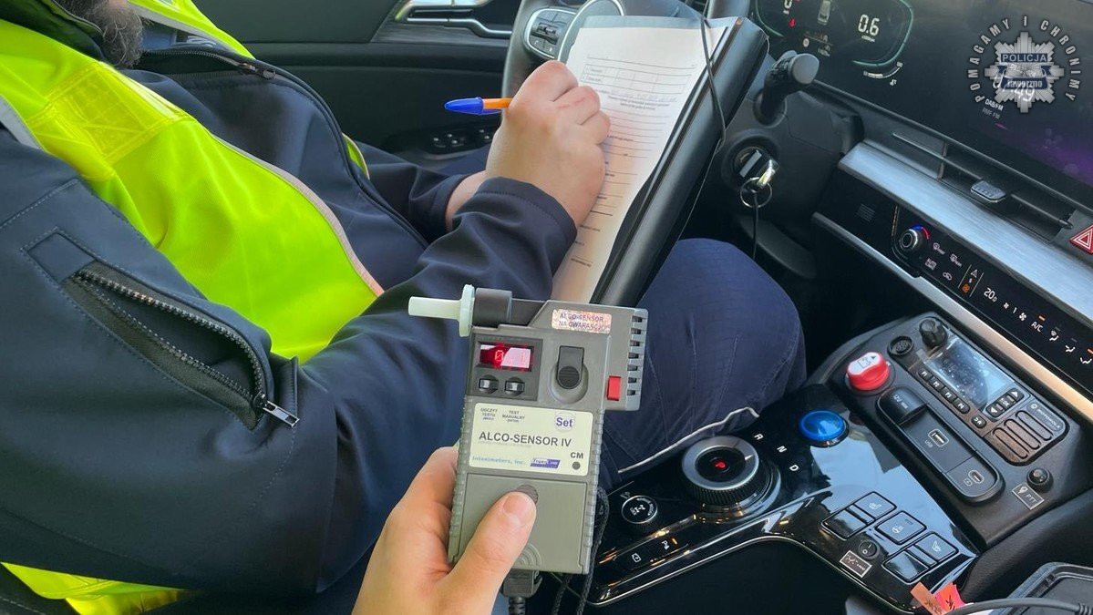 Kierowca autobusu zatrzymany po alkoholu