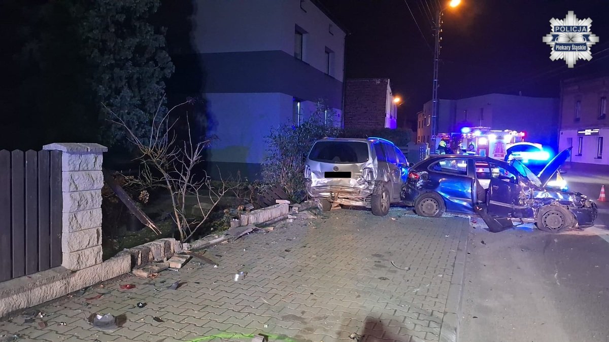 Niebezpieczny wypadek z udziałem nietrzeźwego kierowcy