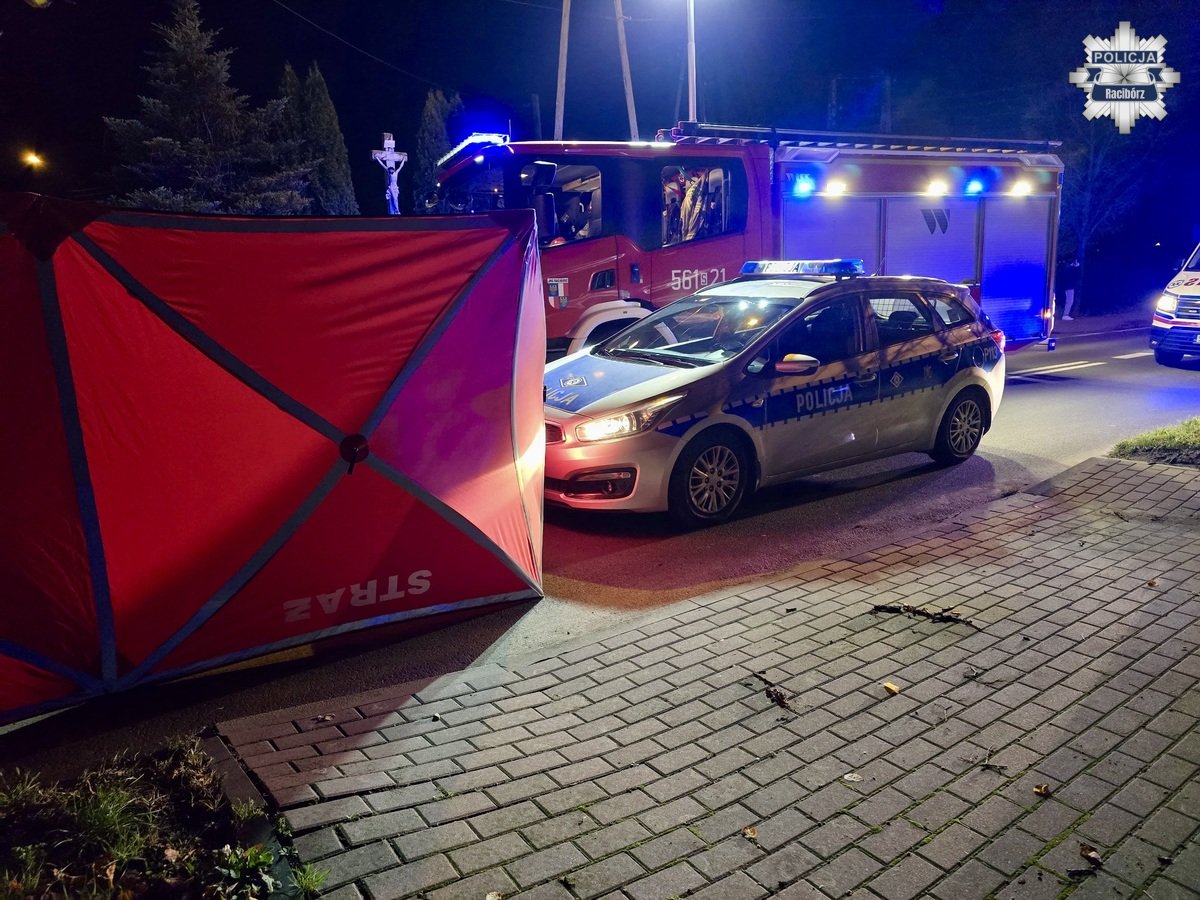 Tragiczny wypadek na przejściu dla pieszych w Raciborzu