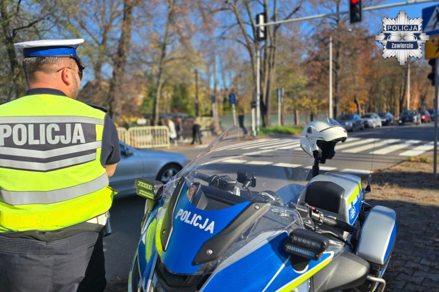 Zawierciańska drogówka podsumowała okres Wszystkich Świętych