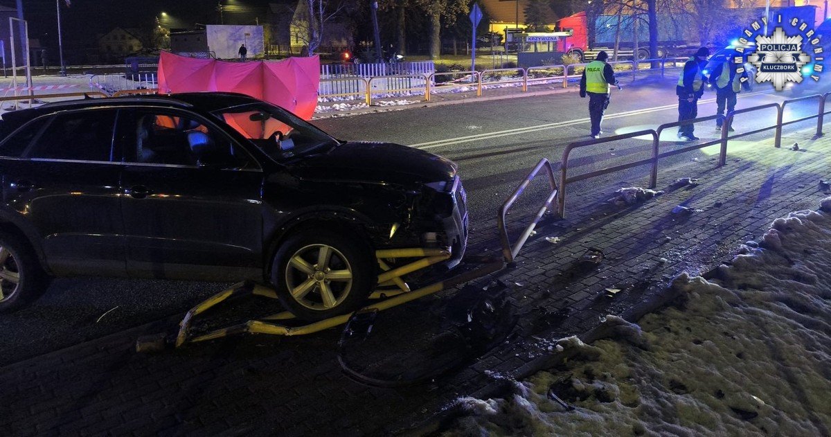 Śmiertelne potrącenie pieszego w Krzywiźnie