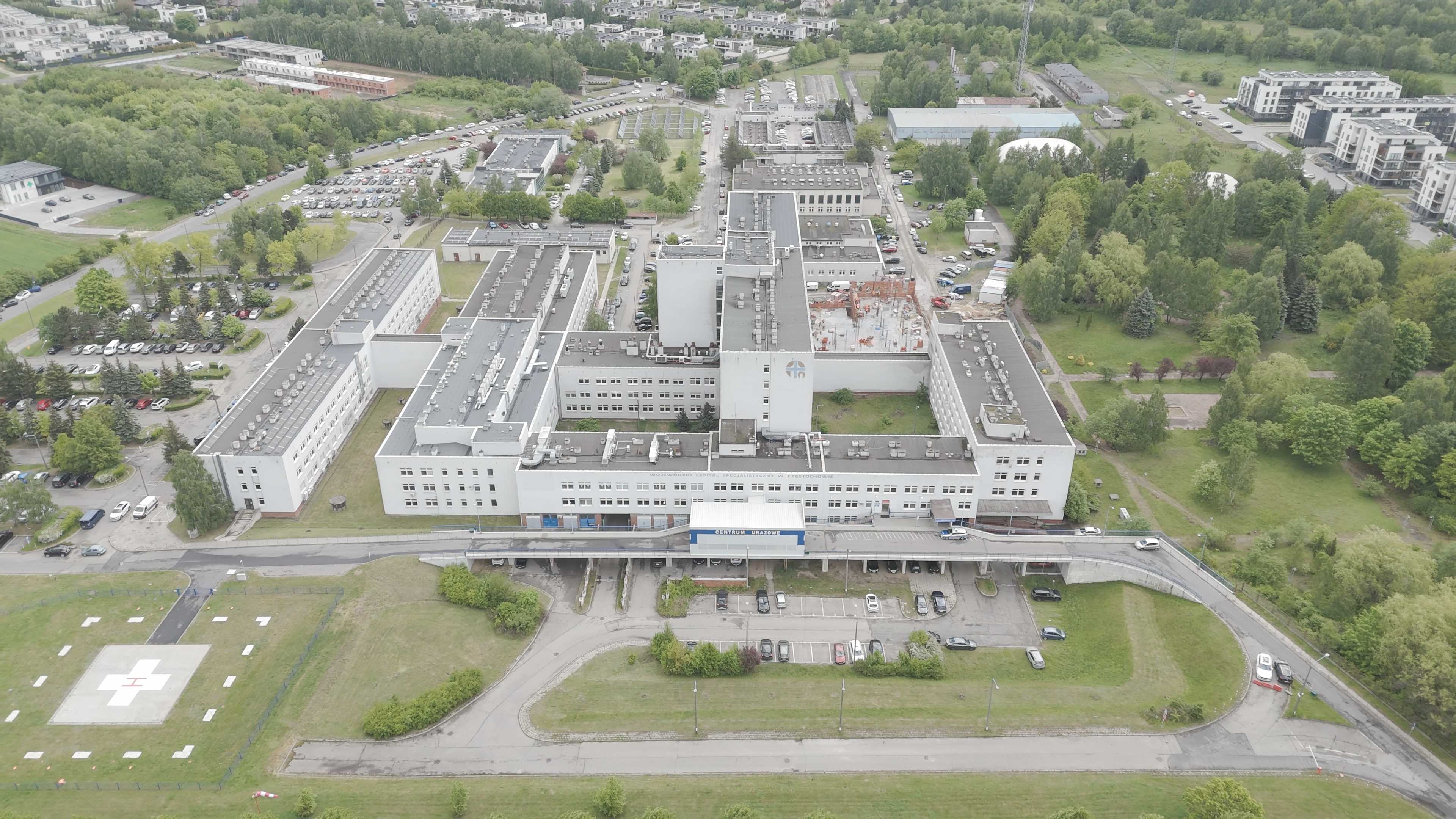 20-latek zaatakował czterech medyków w szpitalu w Częstochowie