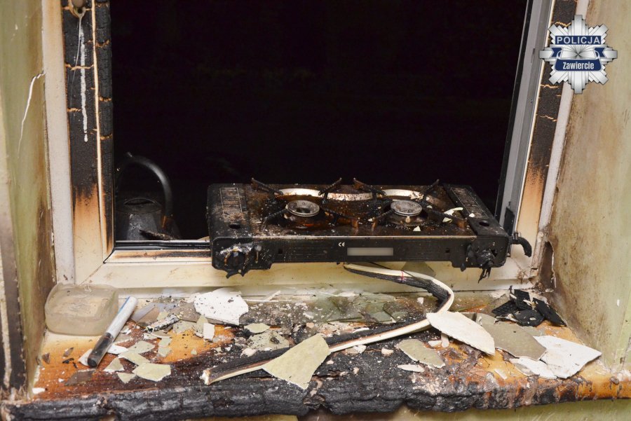 Groźny wybuch butli gazowej w Pilicy