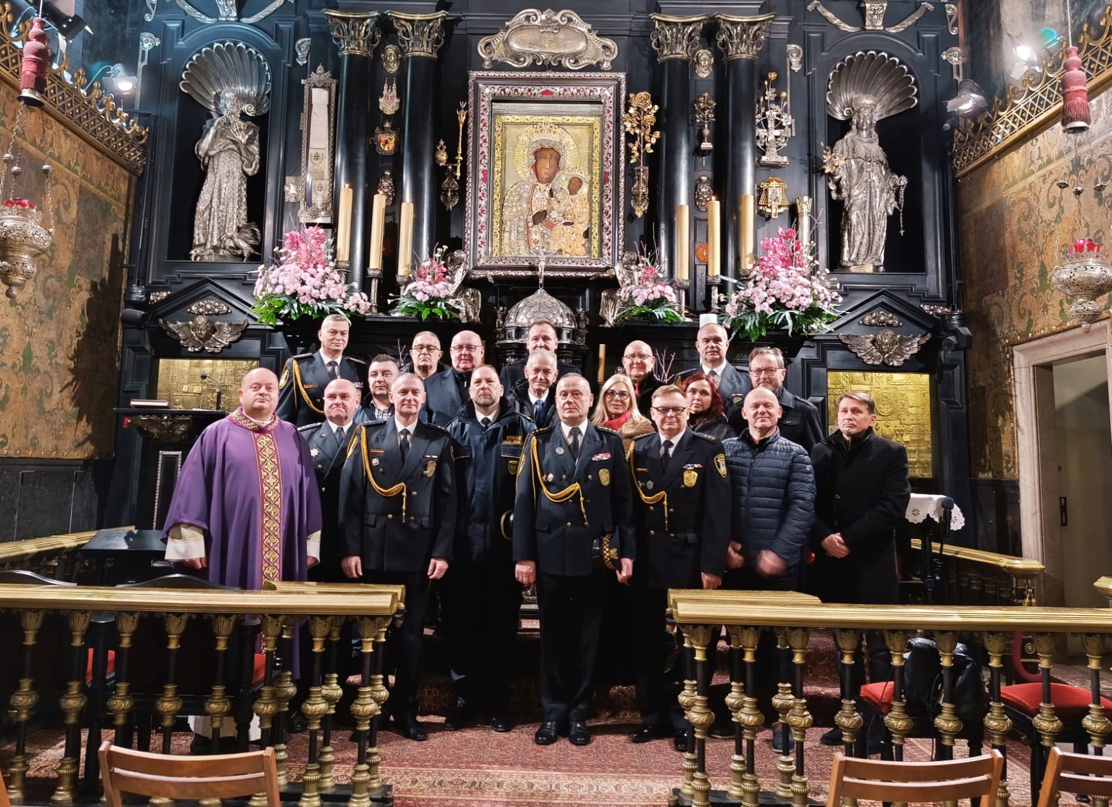 Msza święta na Jasnej Górze za strażników miejskich