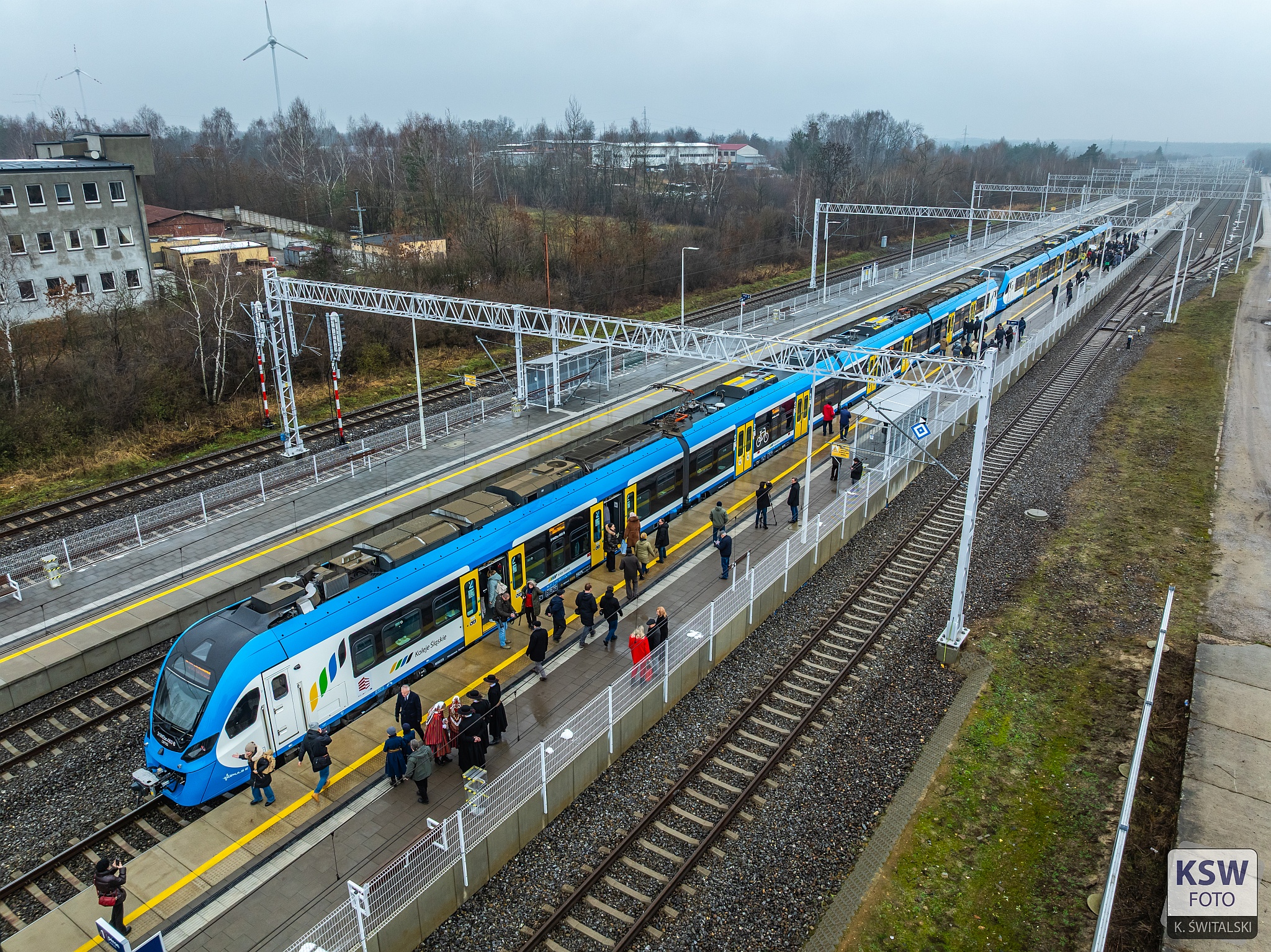 Kolej pasażerska wraca do Kłobucka [ZDJĘCIA]