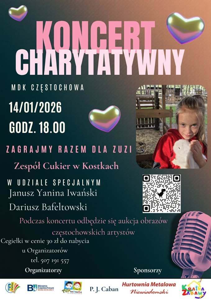 Muzyka i pomoc w jednym: wyjątkowy koncert w Częstochowie