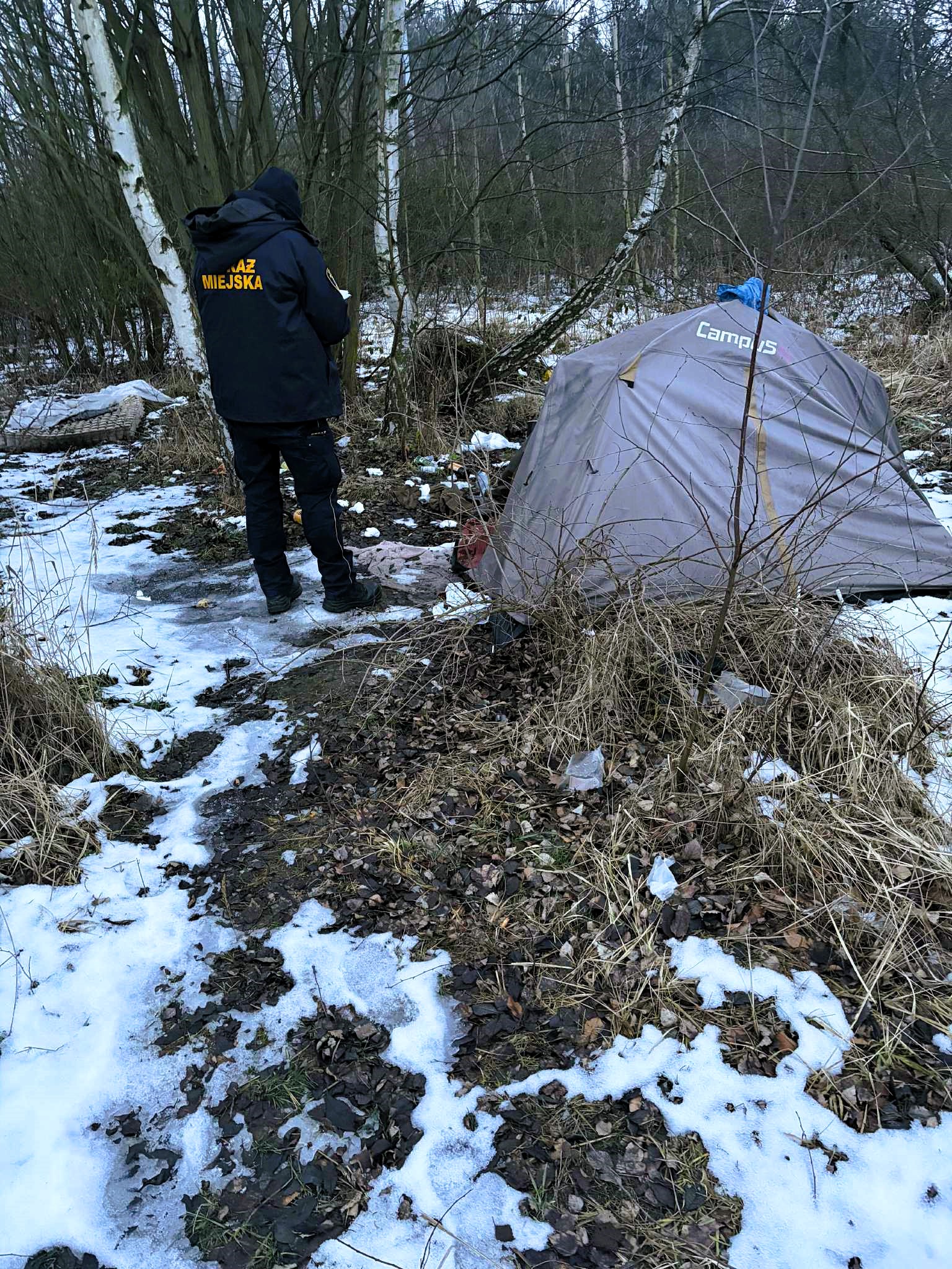 Straż Miejska pomoże bezdomnym przetrwać mroźne noce