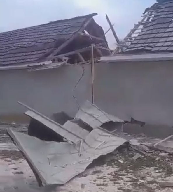 Wybuch butli z gazem w Iwanowicach Dużych