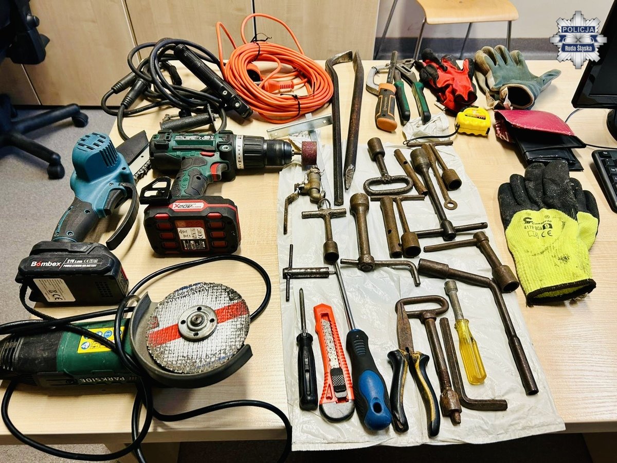 68-latek z Chorzowa aresztowany za włamania do ogródków działkowych