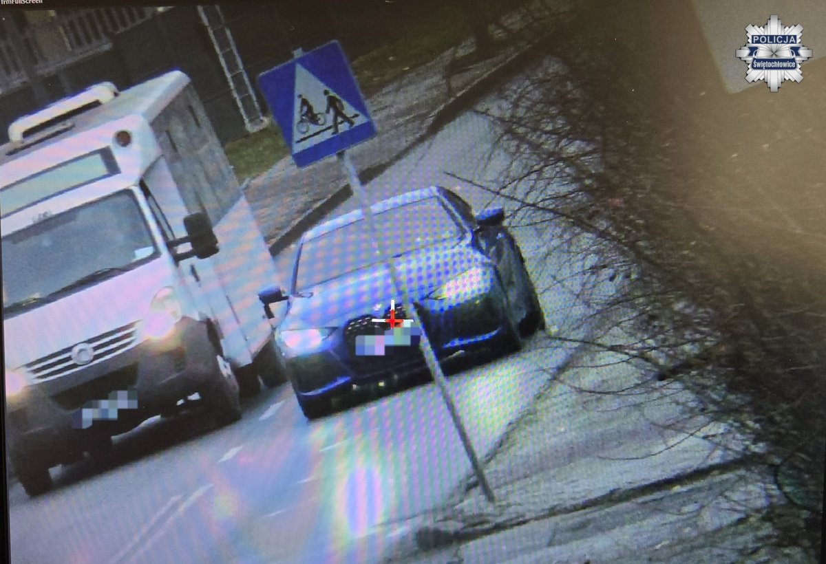 Niebezpieczna jazda na ulicy Wiśniowej