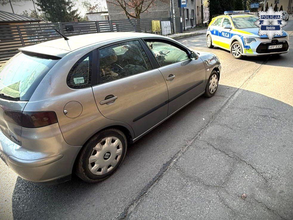 Pościg w Wojkowicach zakończony zatrzymaniem