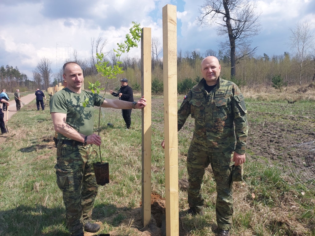 Wspólna akcja w Rudach Raciborskich miała nietypowy cel