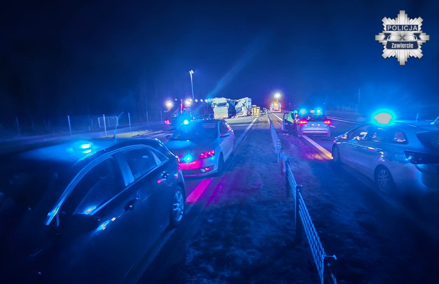 Tragedia na obwodnicy Zawiercia i Poręby