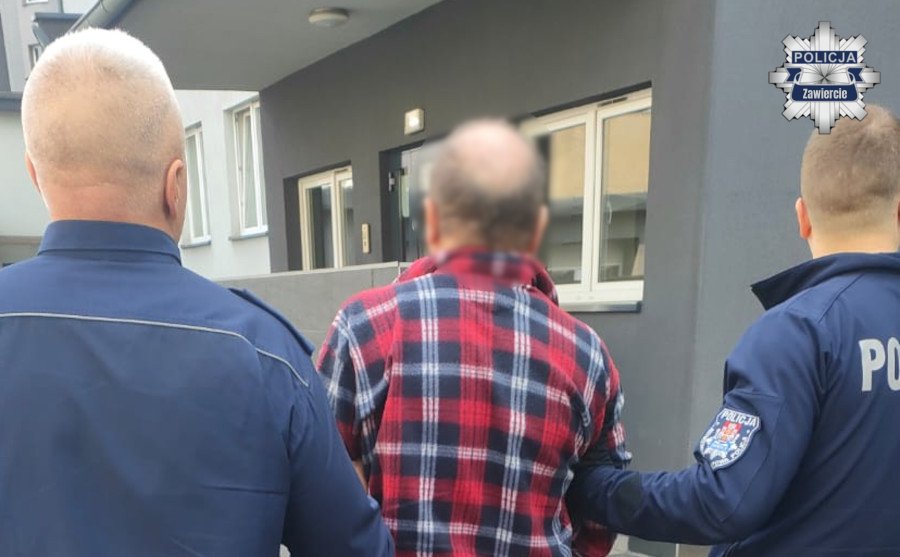 Policjant interweniował wobec agresywnego syna