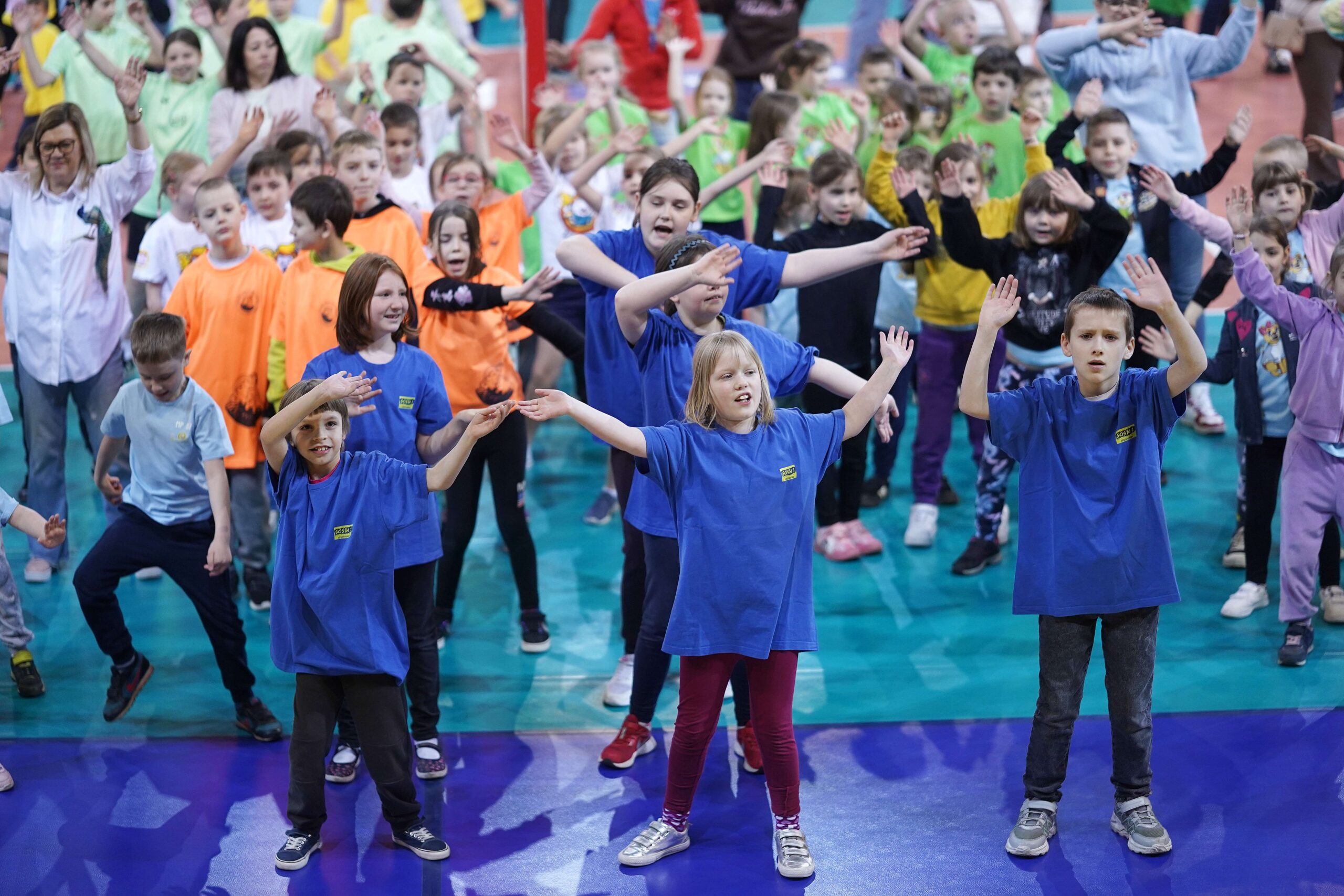 Sportowe wyzwania najmłodszych w Hali Sportowej Częstochowa