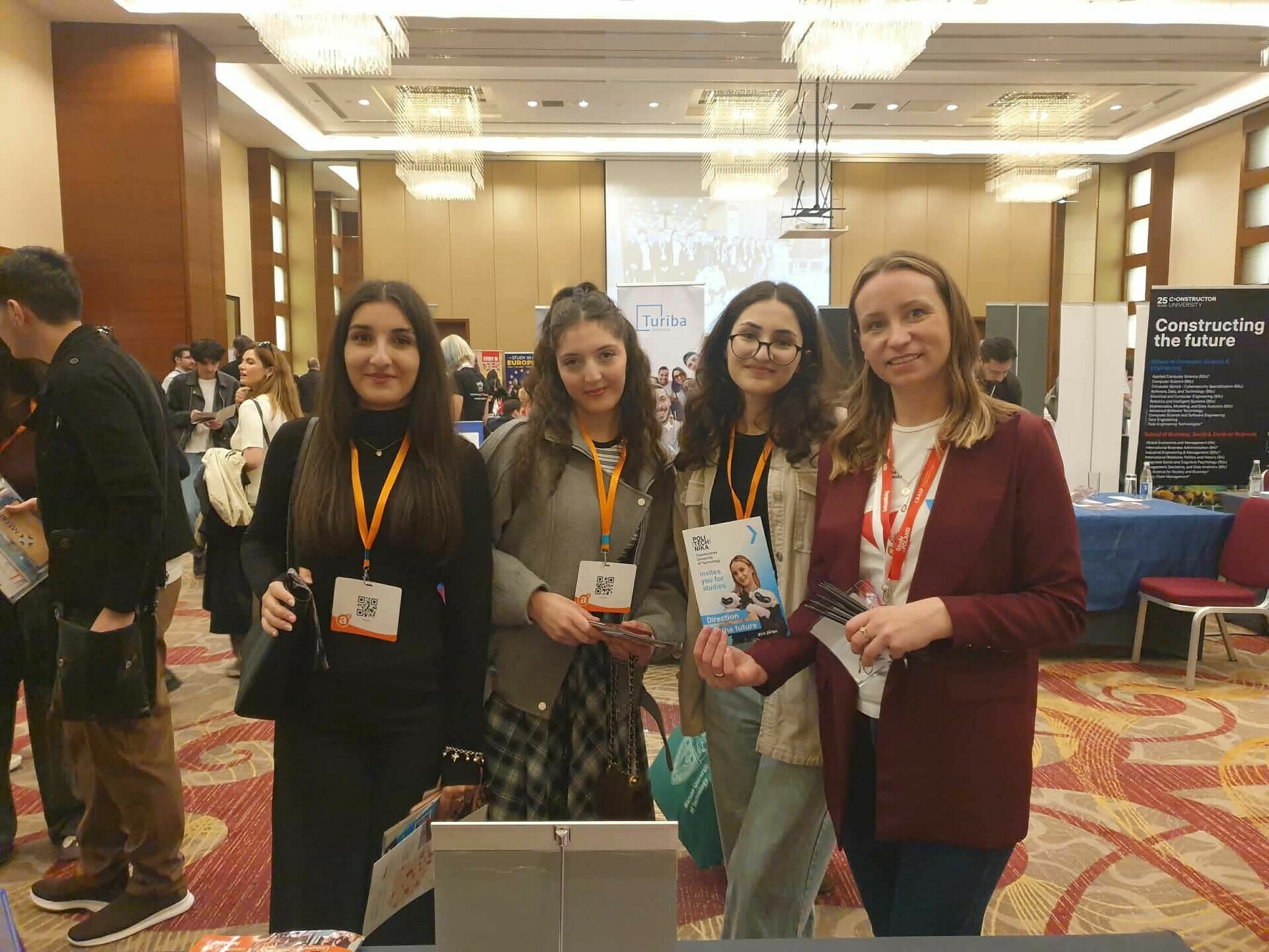 Politechnika Częstochowska z wizytą na targach edukacyjnych w Baku