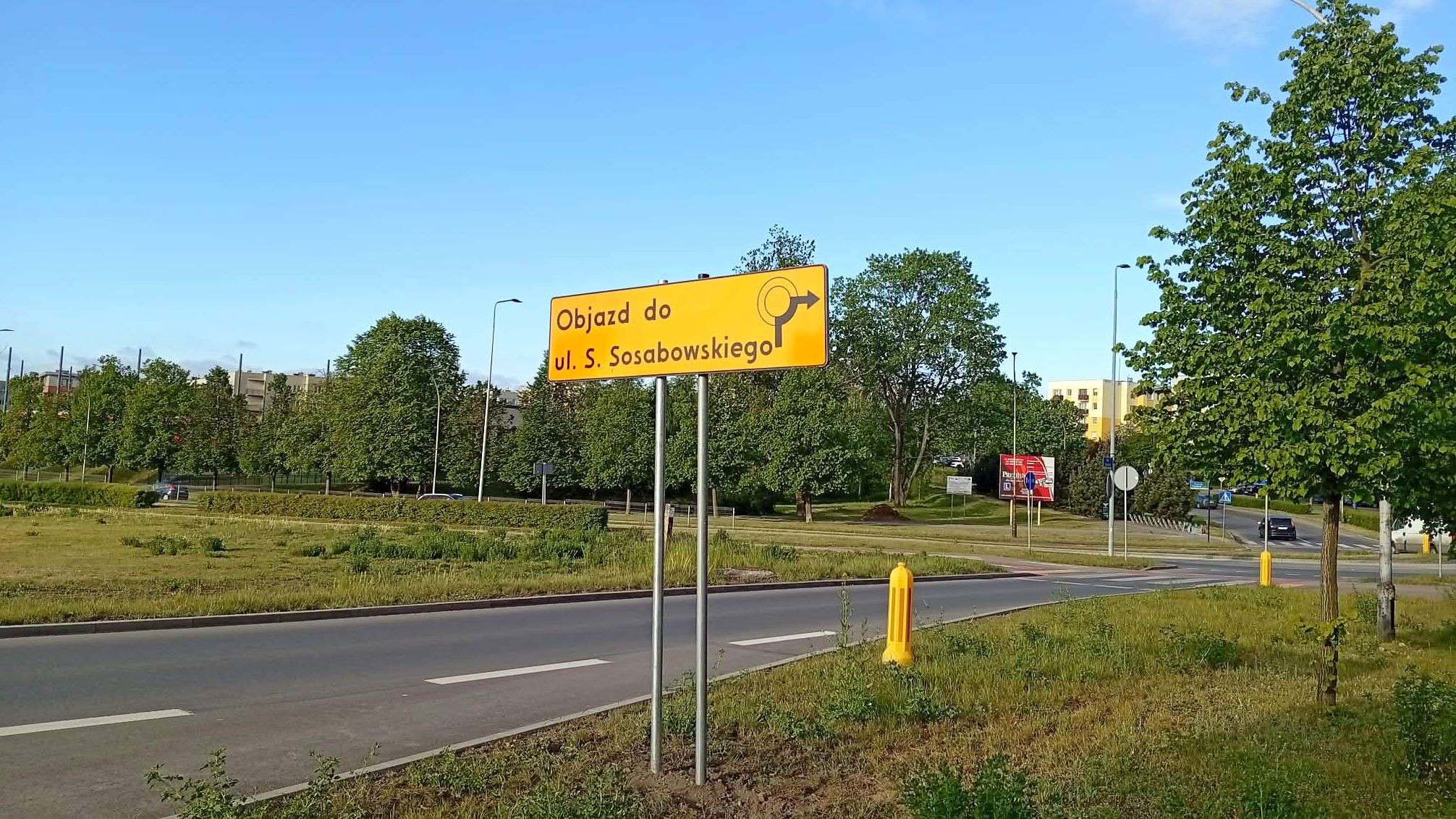 Kolejne zmiany na alei Wyzwolenia. Ten przejazd jest już zamknięty