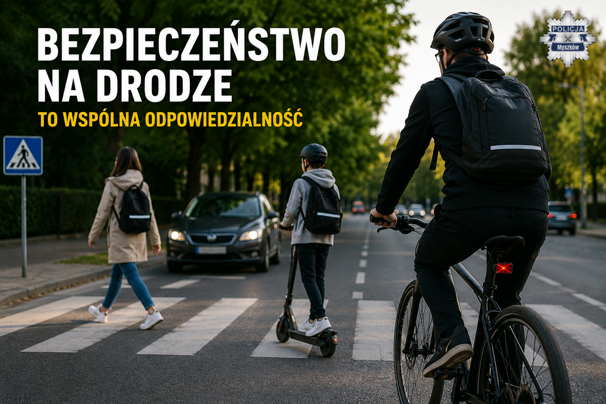 Bezpieczeństwo na drodze to wspólna odpowiedzialność