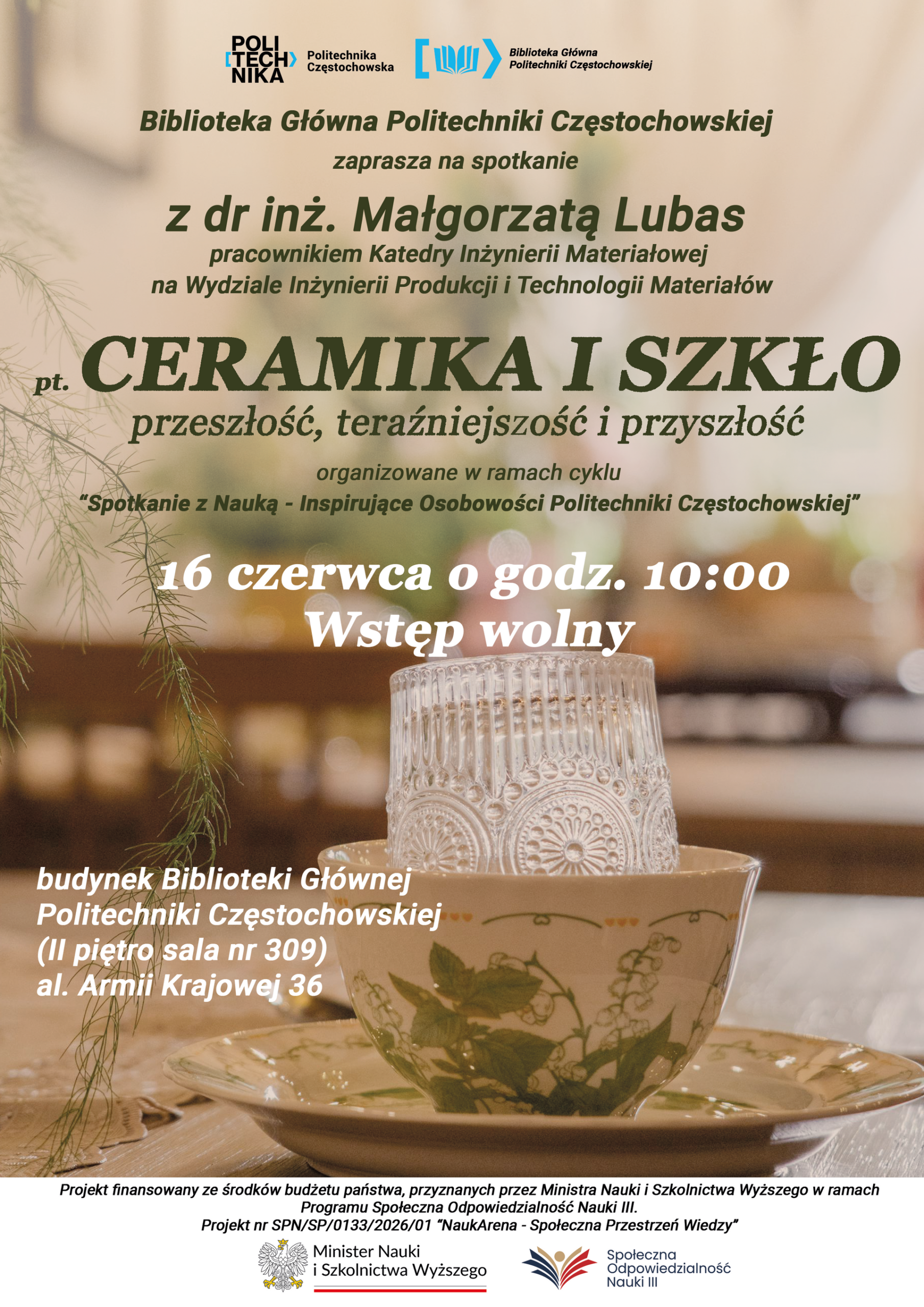 Ceramika i szkło w centrum uwagi Politechniki Częstochowskiej
