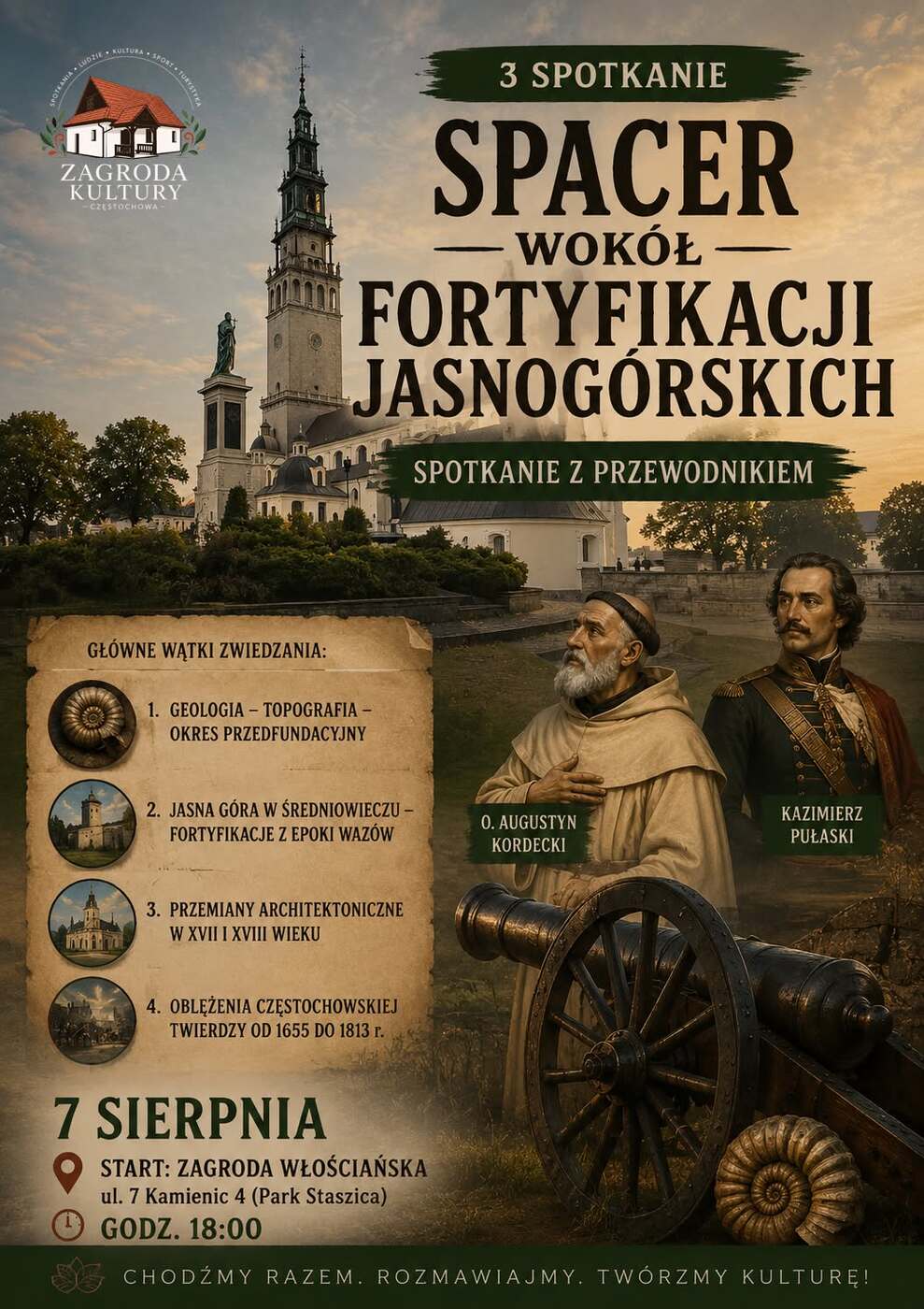 Spacer śladami historii Jasnej Góry