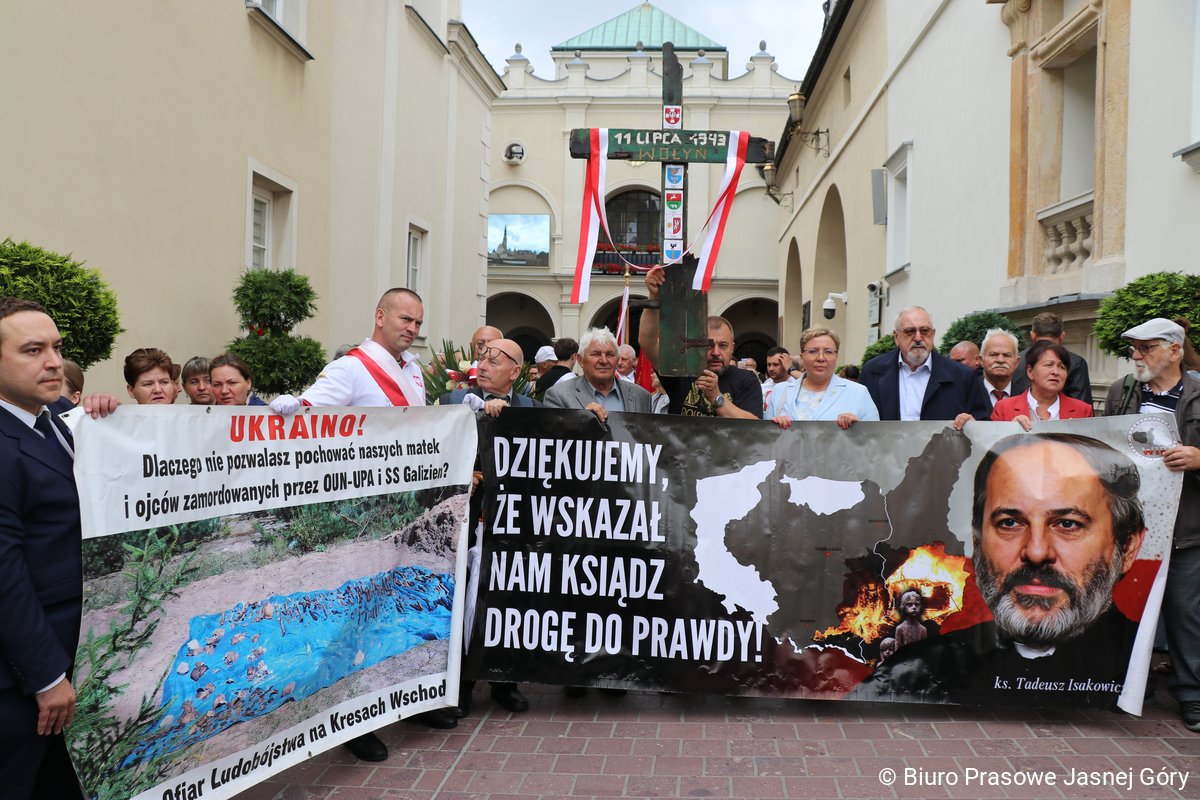 Kresowianie pielgrzymowali na Jasną Górę. „Żądają prawdy”