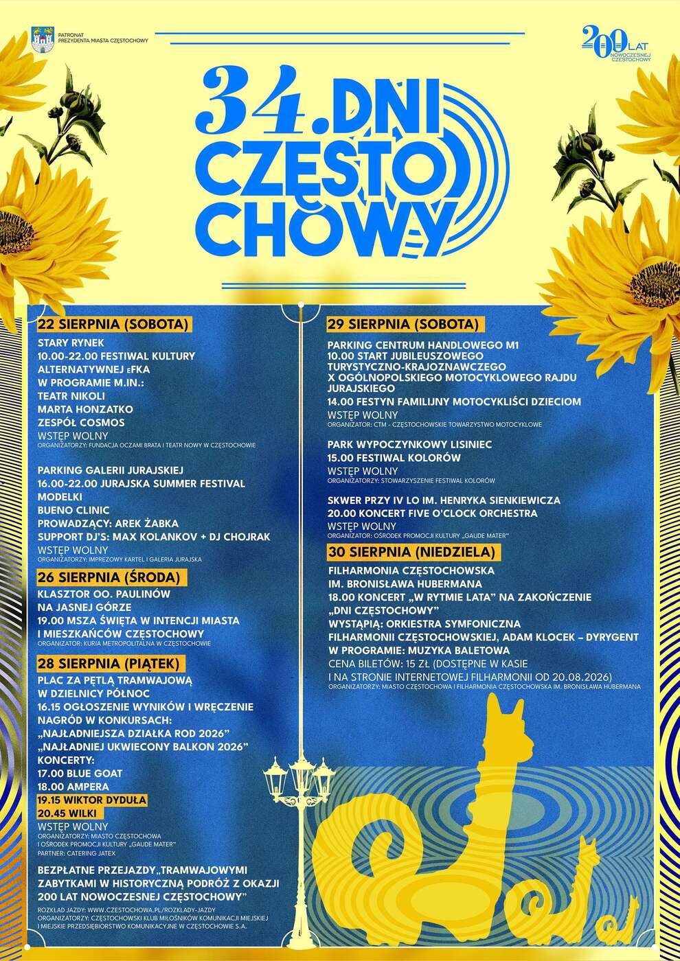 Lato wciąż trwa: Ostatni weekend wakacji pełen atrakcji w Częstochowie