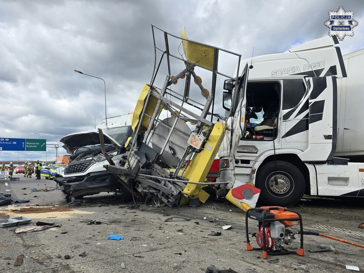 Tragedia na A1 pod Częstochową. Policja pilnie szuka nagrań