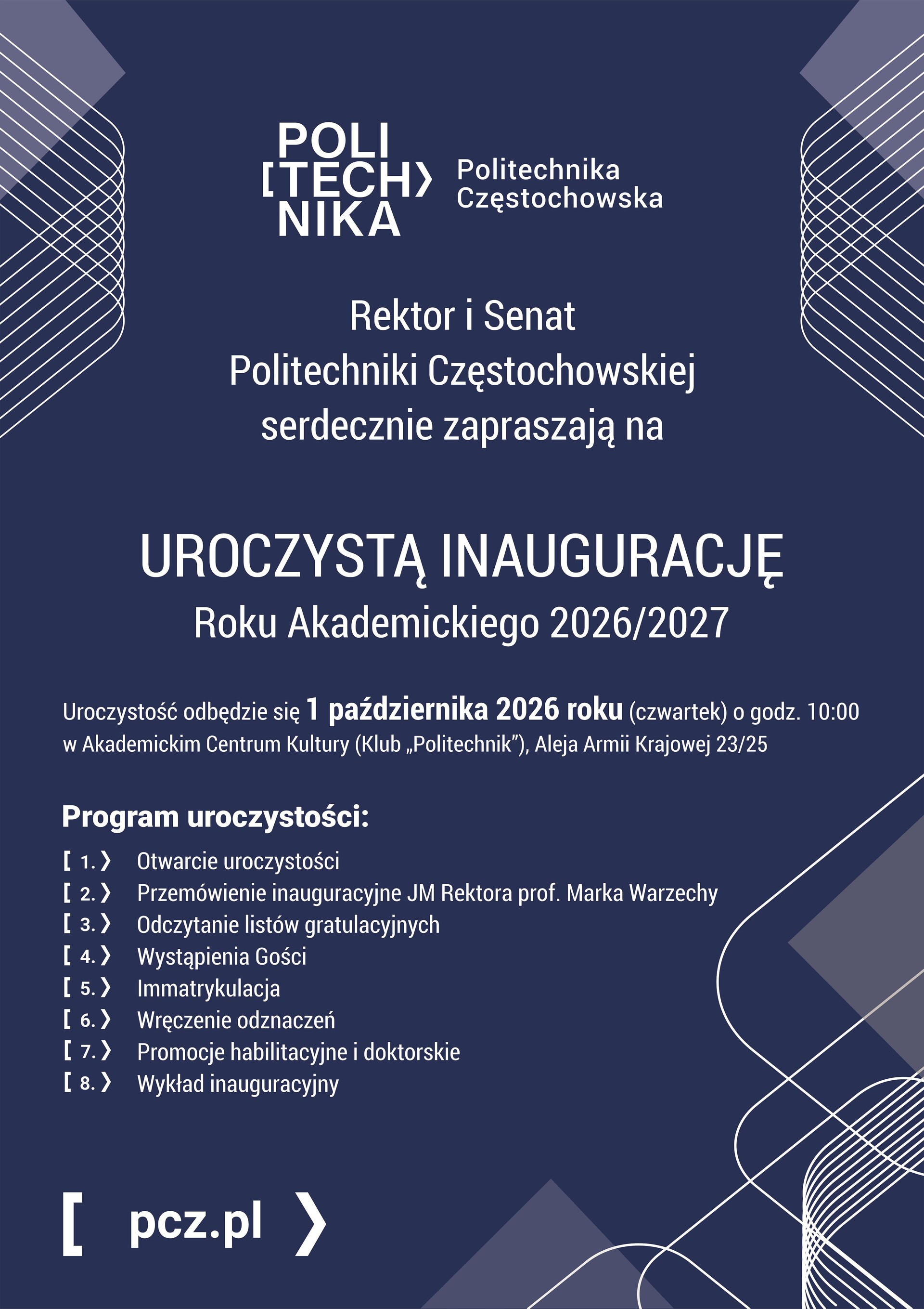 Nowy rozdział na Politechnice Częstochowskiej
